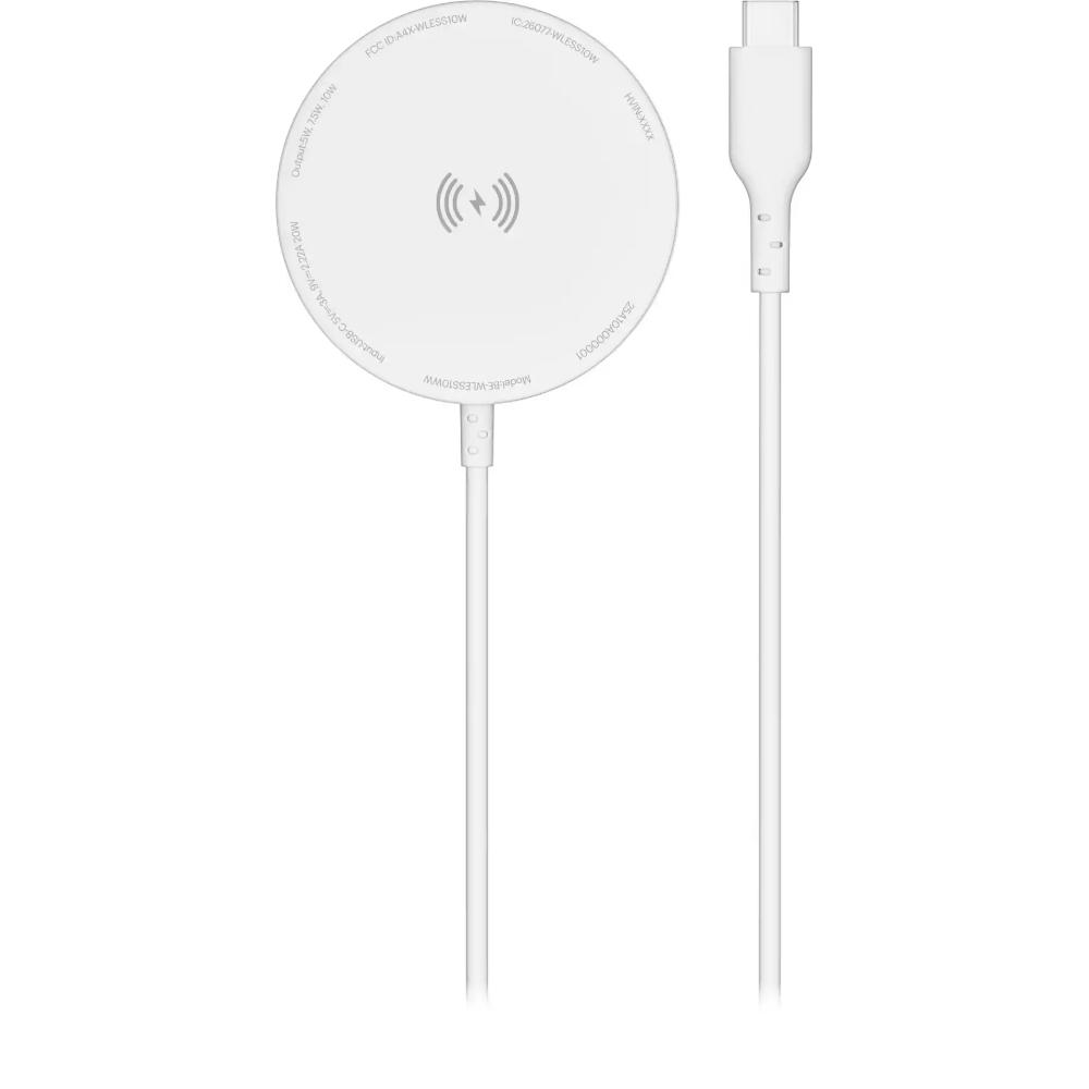Best Buy Essentials 10W Magnetic Wireless Charger w/ 6' USB-C Cable