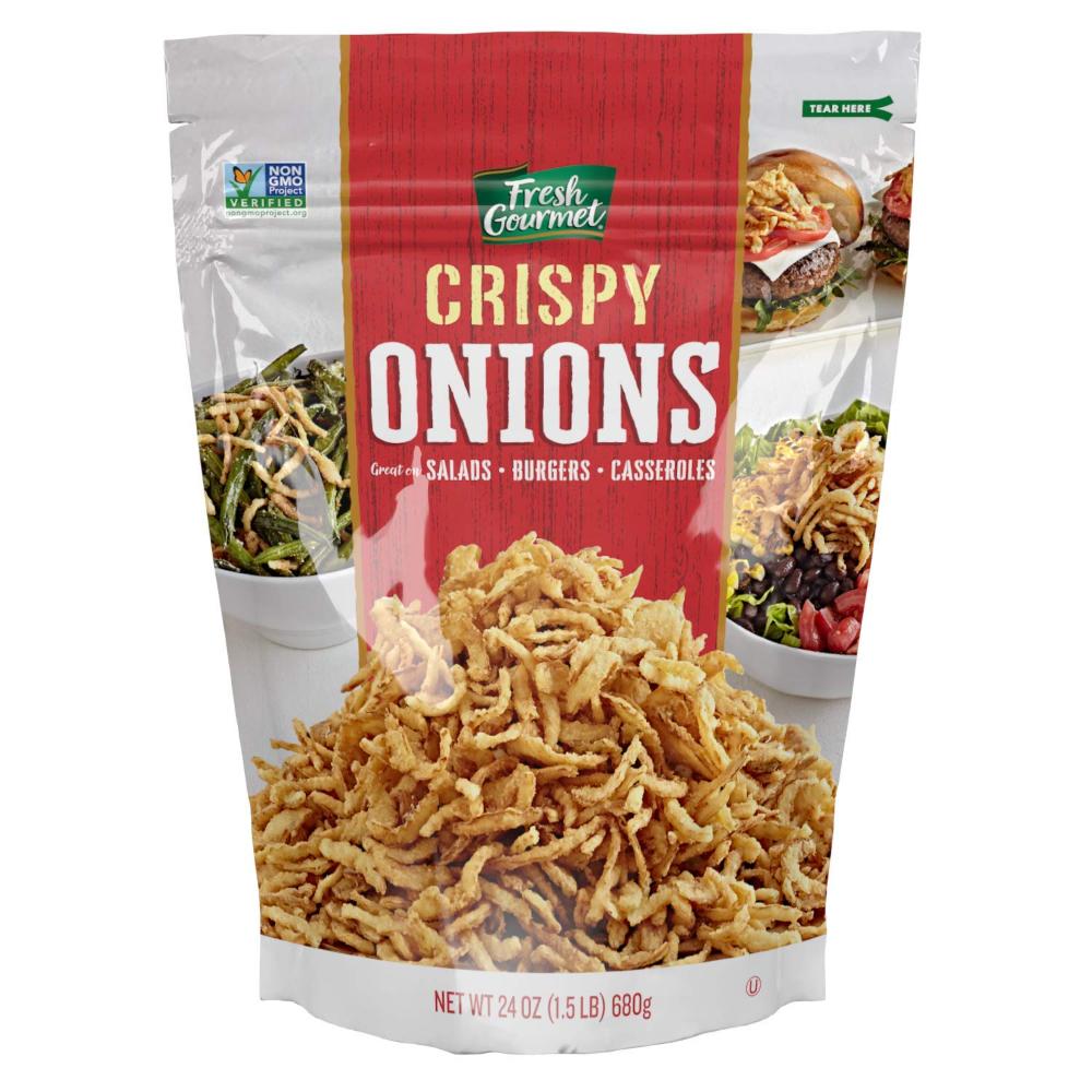 Fresh Gourmet Crispy Onions, 24 oz.