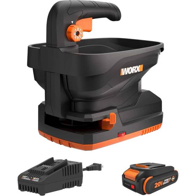 WORX 20V Seed Spreader w/ Battery & Charger