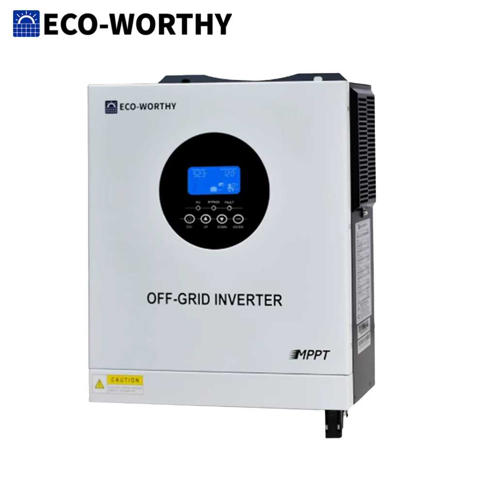 Eco-Worthy 5000W 48V Hybrid Solar Inverter