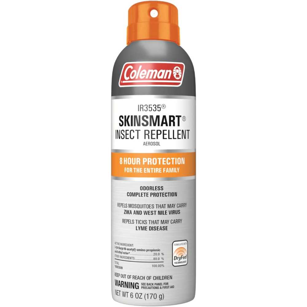 Coleman SkinSmart DEET-Free Spray Insect Repellent, 6 oz.