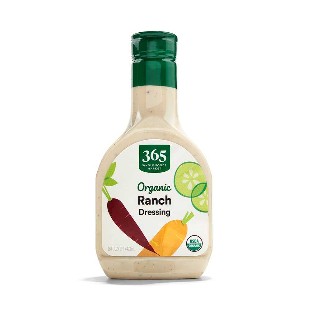 Prime Members: 365 Whole Foods Organic Ranch Dressing, 16 oz.