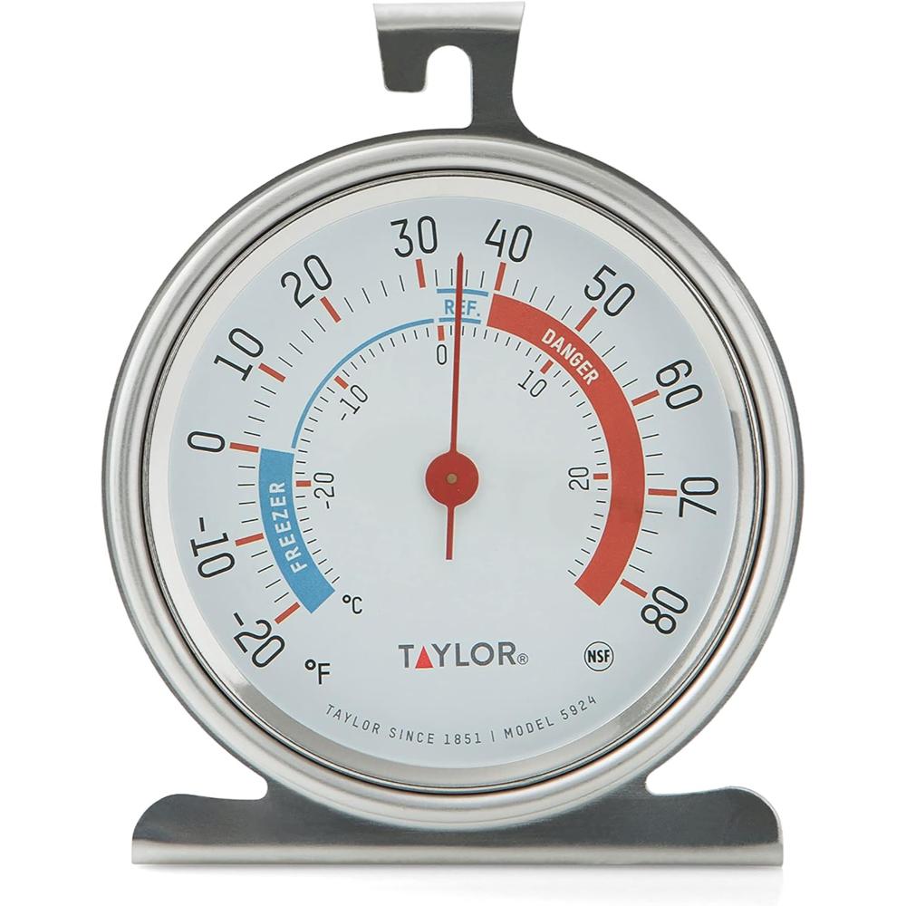 Prime Members: Taylor Large Dial Freezer/Fridge Thermometer