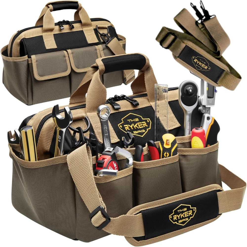 The Ryker 14" 22-Pocket Heavy Duty Tool Bag