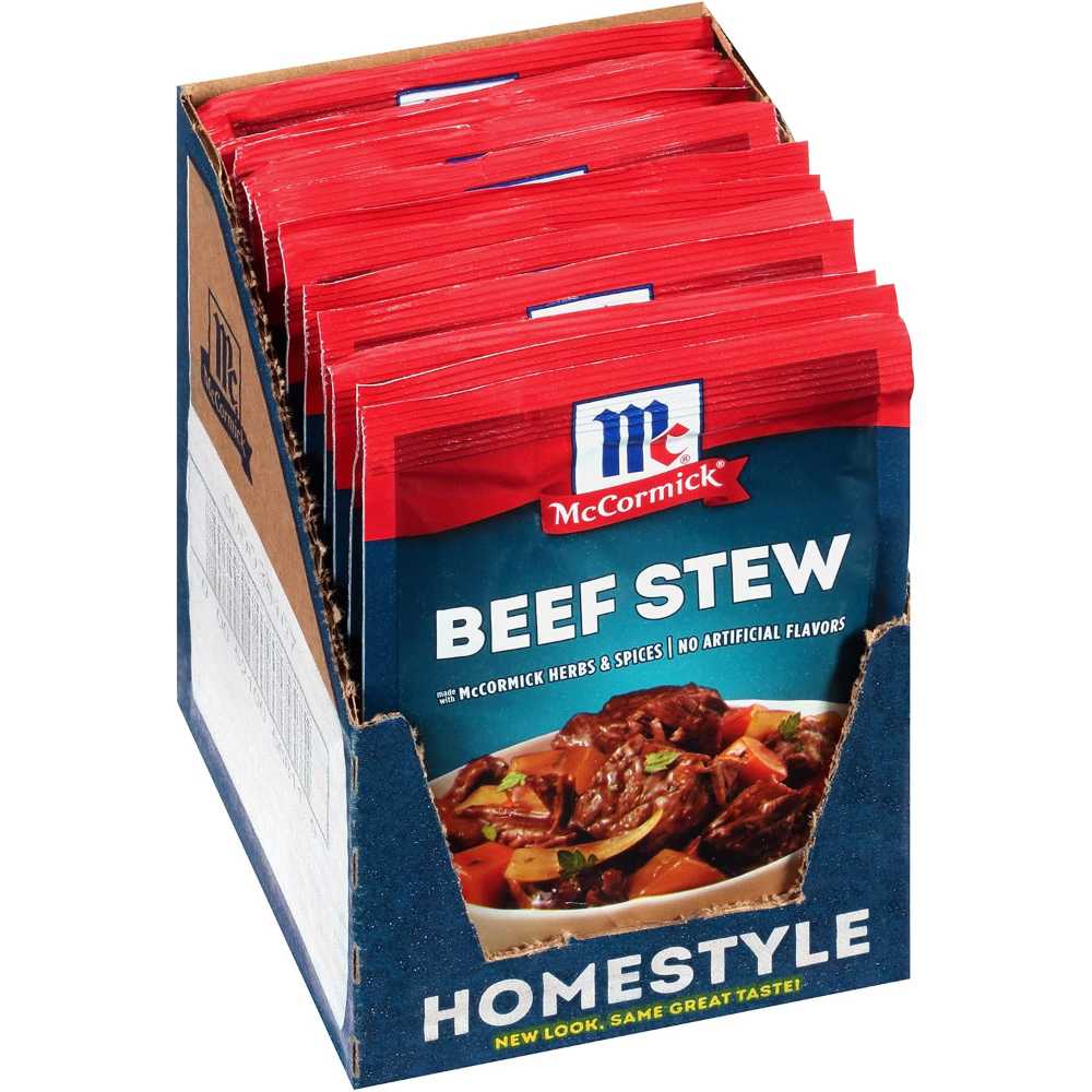 12-Pack McCormick Beef Stew Seasoning Mix, 1.5 oz.