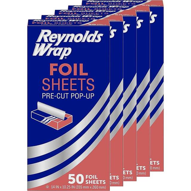 Prime: 250-Pack Reynolds Wrap Pop-Up Aluminum Foil Sheets (14" x 10.25")