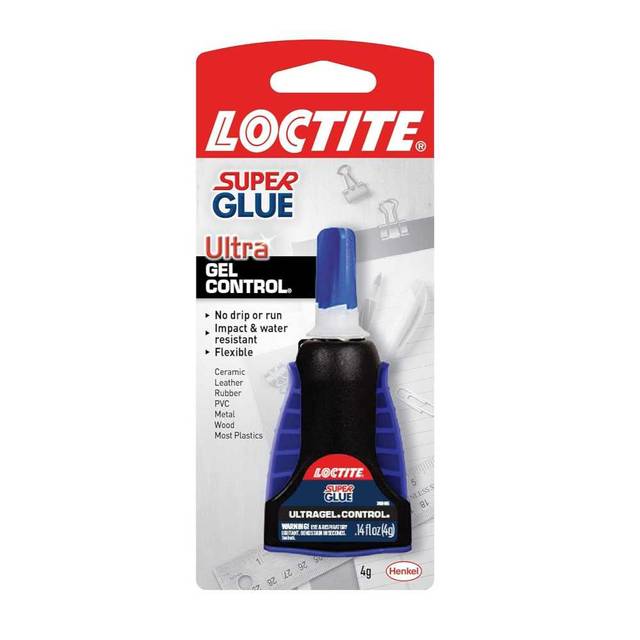 Loctite Super Glue Ultra Gel Control, 0.14 oz.