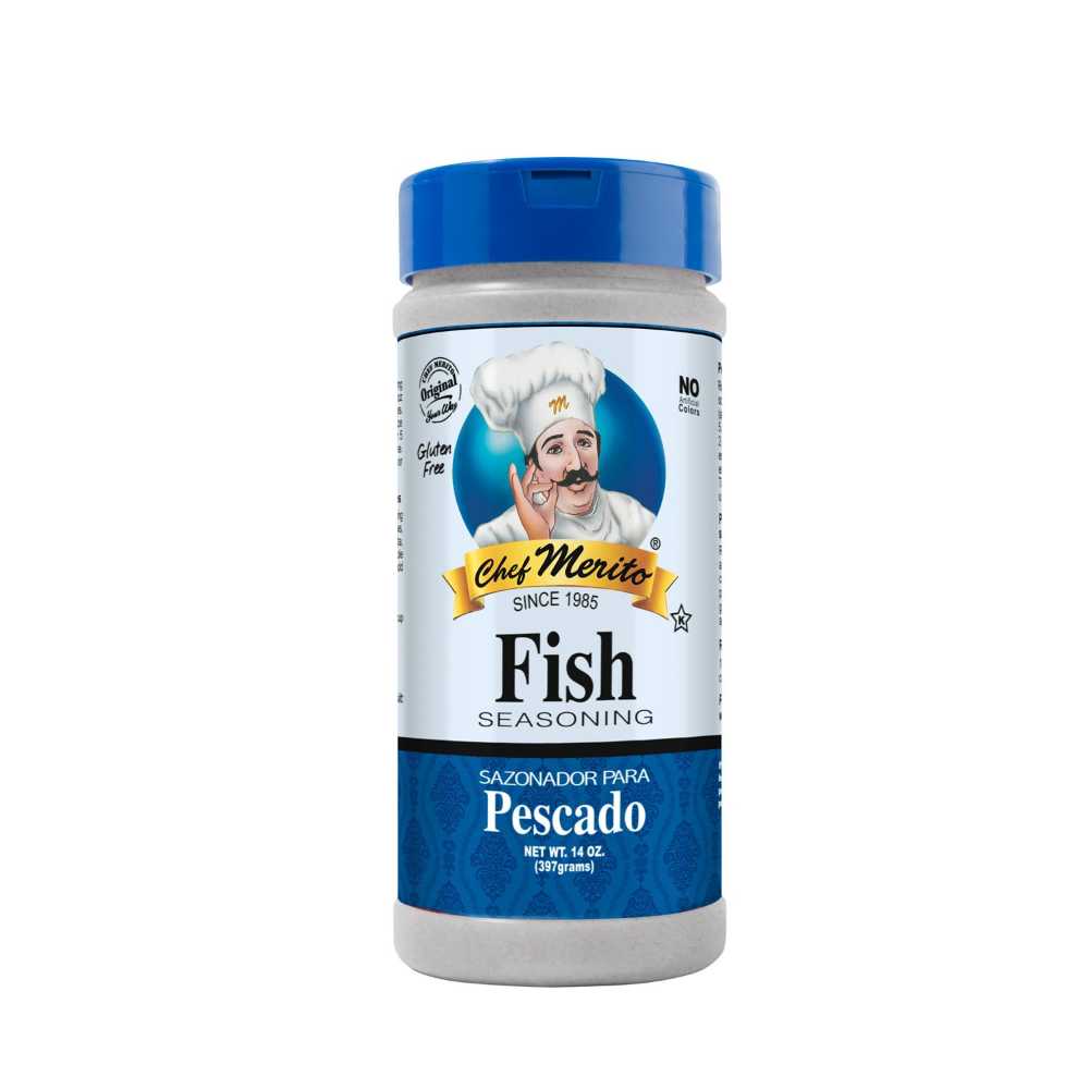 Chef Merito Fish Seasoning, 14 oz.