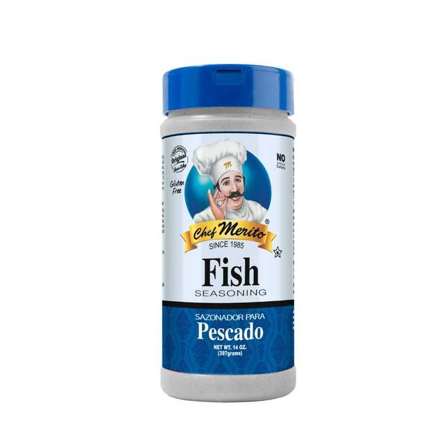 Chef Merito Fish Seasoning, 14 oz.