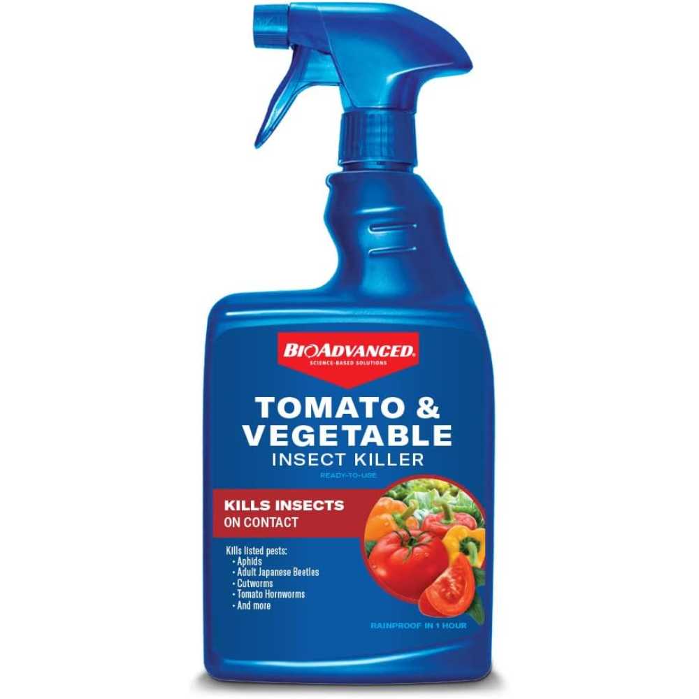 BioAdvanced Tomato & Vegetable Pest Control and Insect Killer, 24 oz (Ready-to-Use)