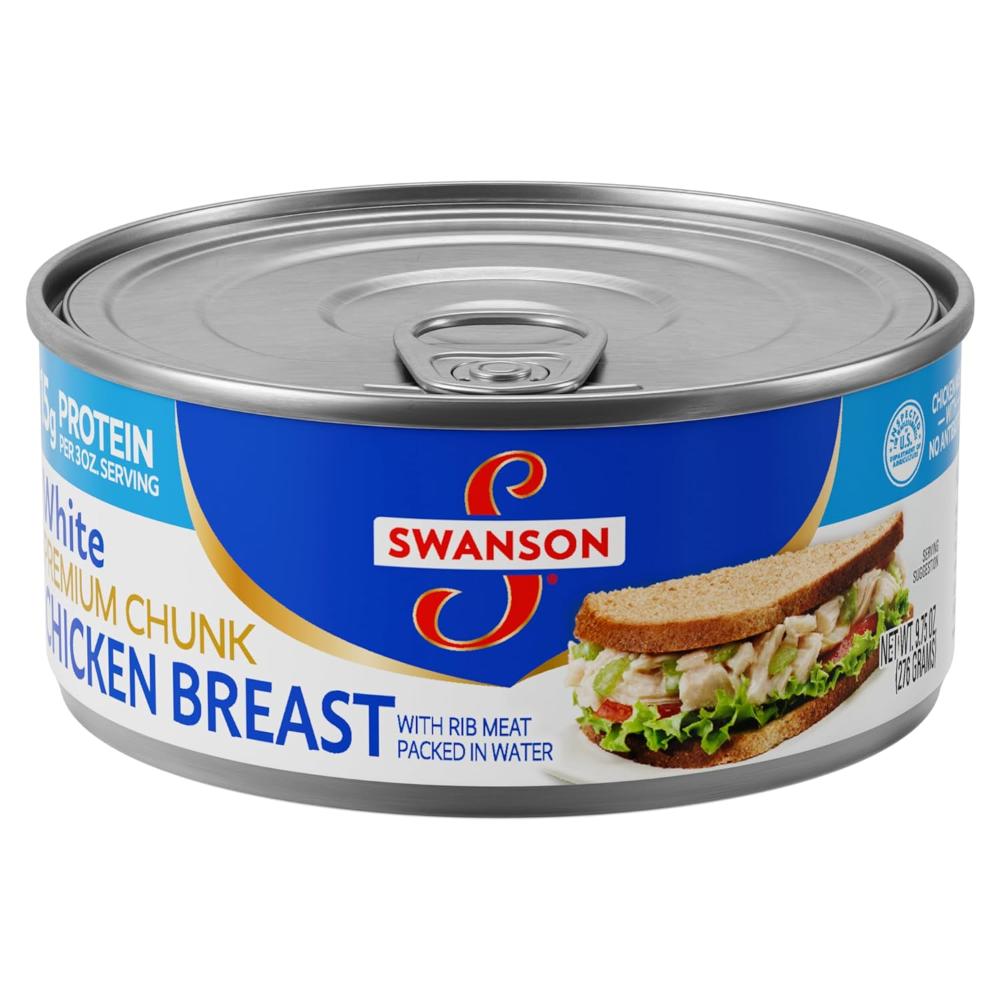 Swanson White & Dark Canned Chicken Breast, 9.75 oz.