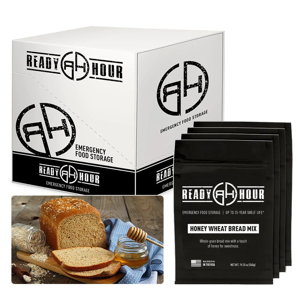 Today Only: Honey Wheat Bread Mix Case Pack (48 servings, 4 pk.)