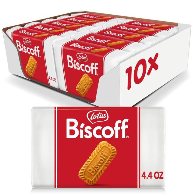 10-Pack Lotus Biscoff Cookies, 4.4 oz.