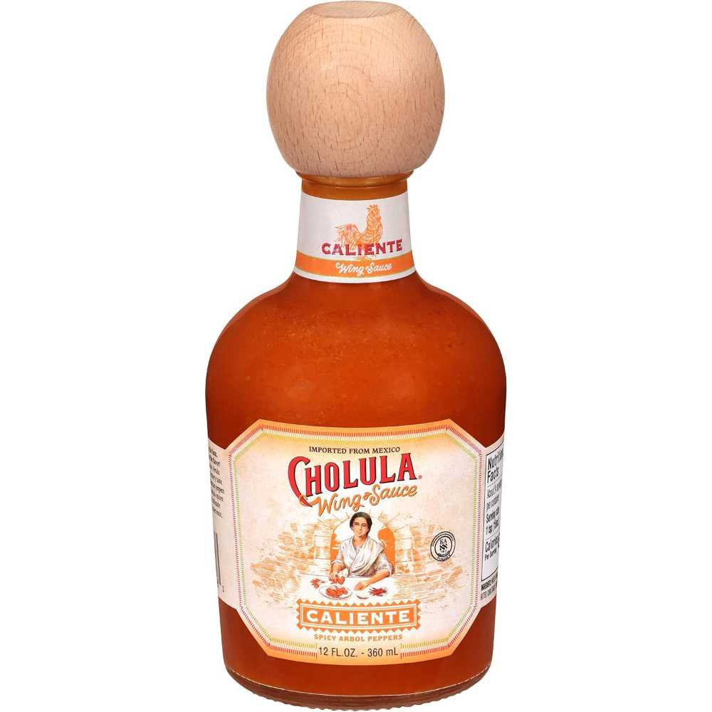 Cholula Caliente Wing Sauce, 12 oz.