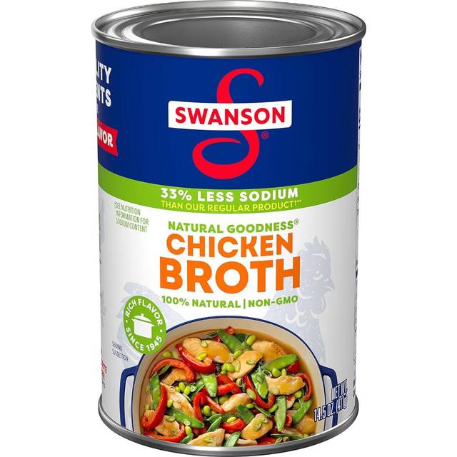 Swanson 100% Natural Canned Chicken Broth, 14.5 oz.