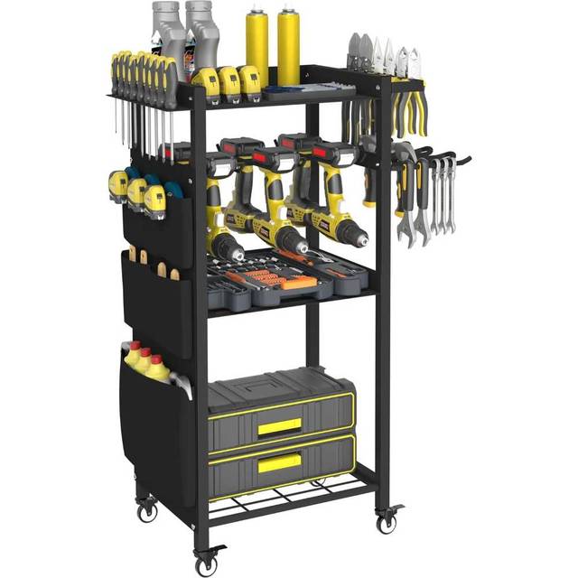 Artibear 4-Tier Rolling Tool Utility Cart