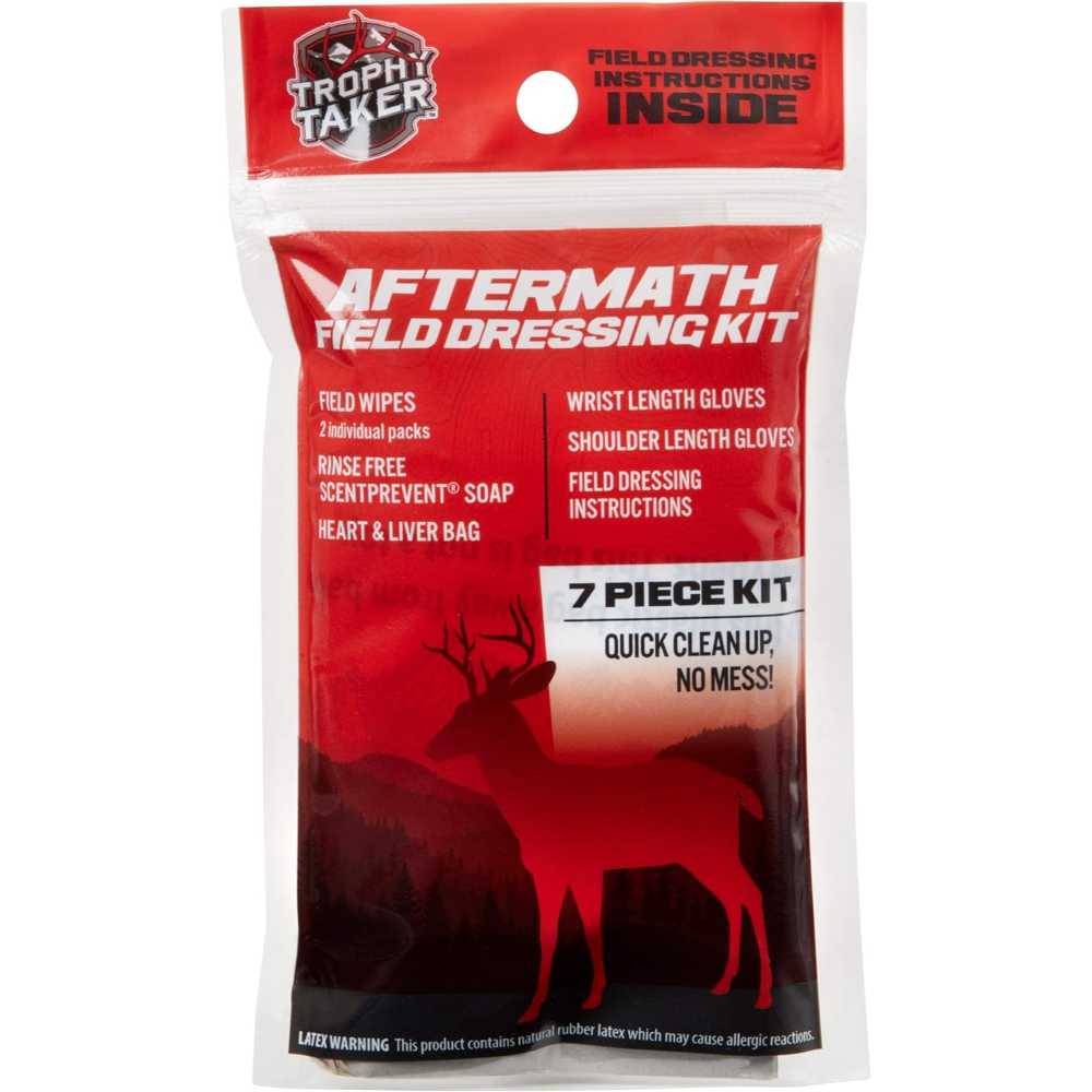 Trophy Taker Aftermath 7-Piece Field Dressing Kit