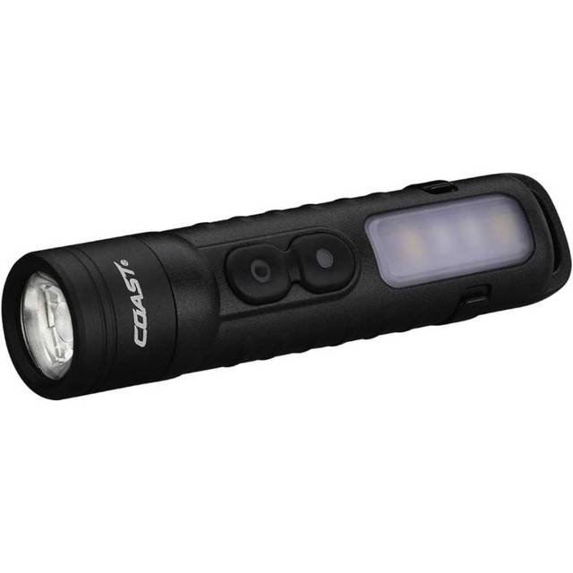 Coast 600-Lumen USB-C Rechargeable Pocket Flashlight w/ Red Light