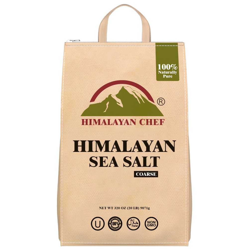 Himalayan Chef Himalayan Pink Salt, 20 lbs.
