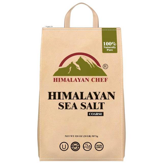 Himalayan Chef Himalayan Pink Salt, 20 lbs.