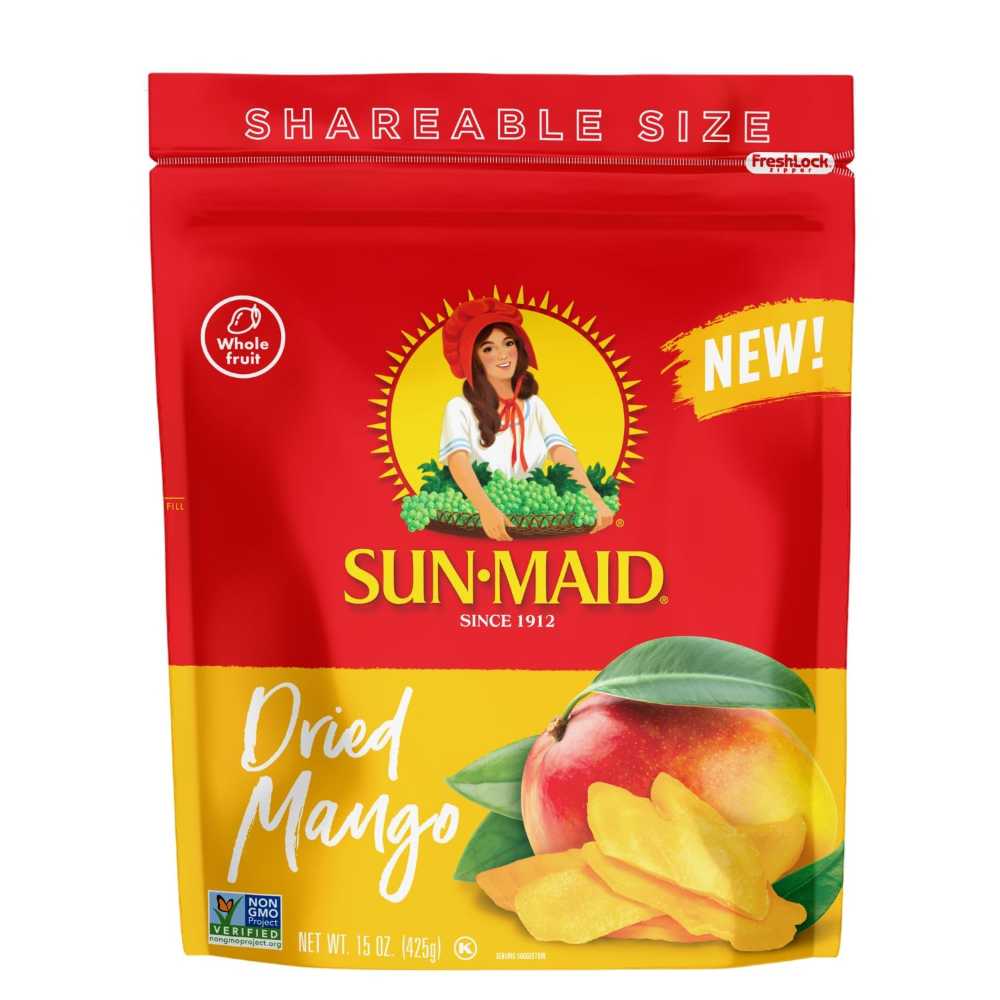 Sun-Maid Dried Mango Slices, 15 oz.