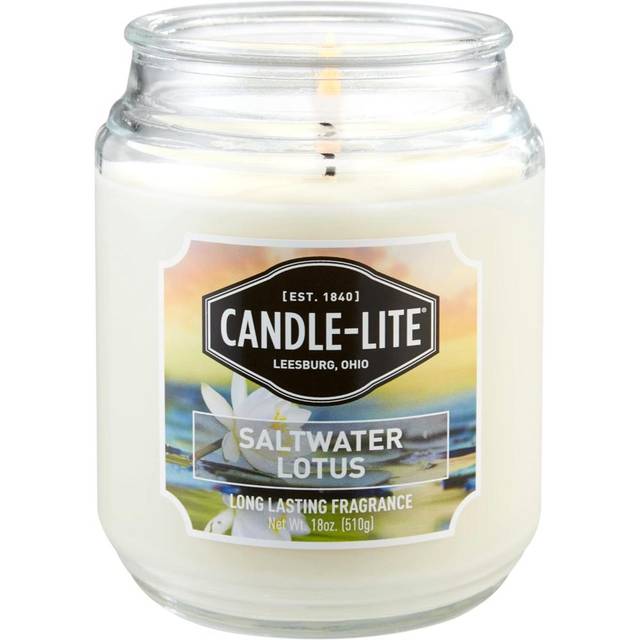 Candle-lite 110-Hour Candle, 18 oz. (Saltwater Lotus)