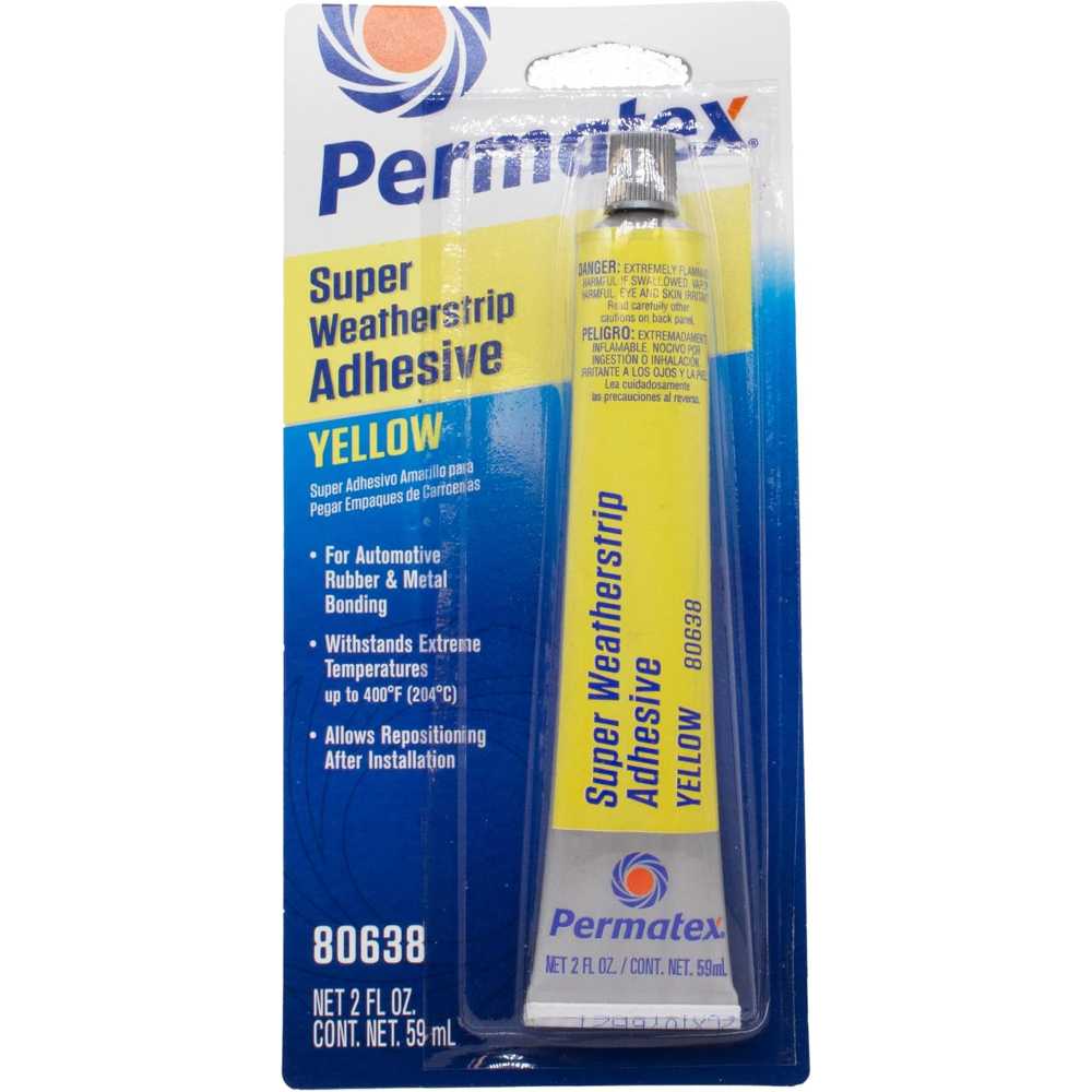 Permatex Super Weatherstrip Adhesive, 2 oz.