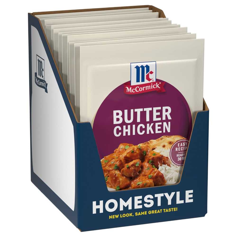 12-Pack McCormick Butter Chicken Mix, 0.87 oz.