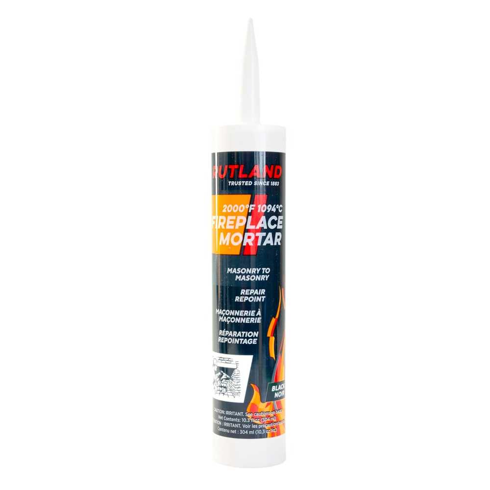 Rutland Fireplace Mortar Cartridge, 10.3 oz.
