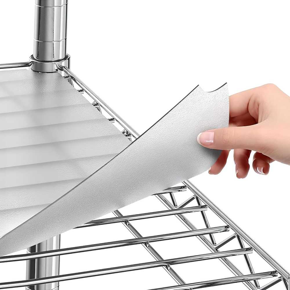 5-Pack Sterling Shelf Liners for Wire Shelf Systems (18" x 60")