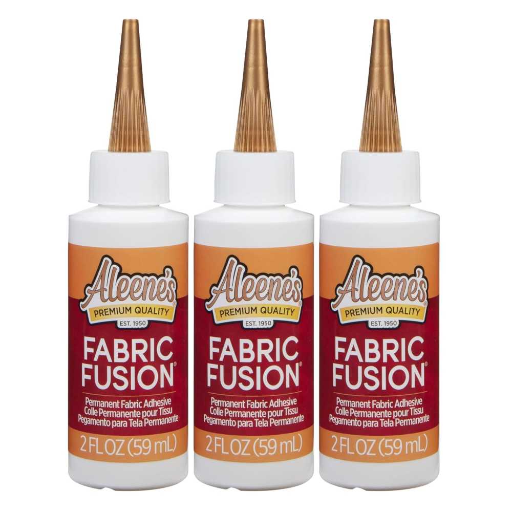 3-Pack Aleene's Fabric Fusion Repair Adhesive, 2 oz.