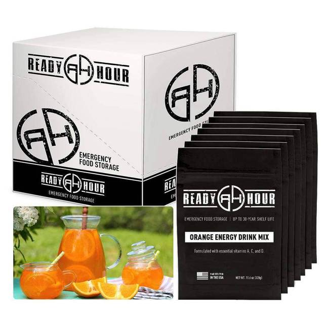 Daily Deal: Orange Energy Drink Mix Case Pack (56 servings, 7 pk.)