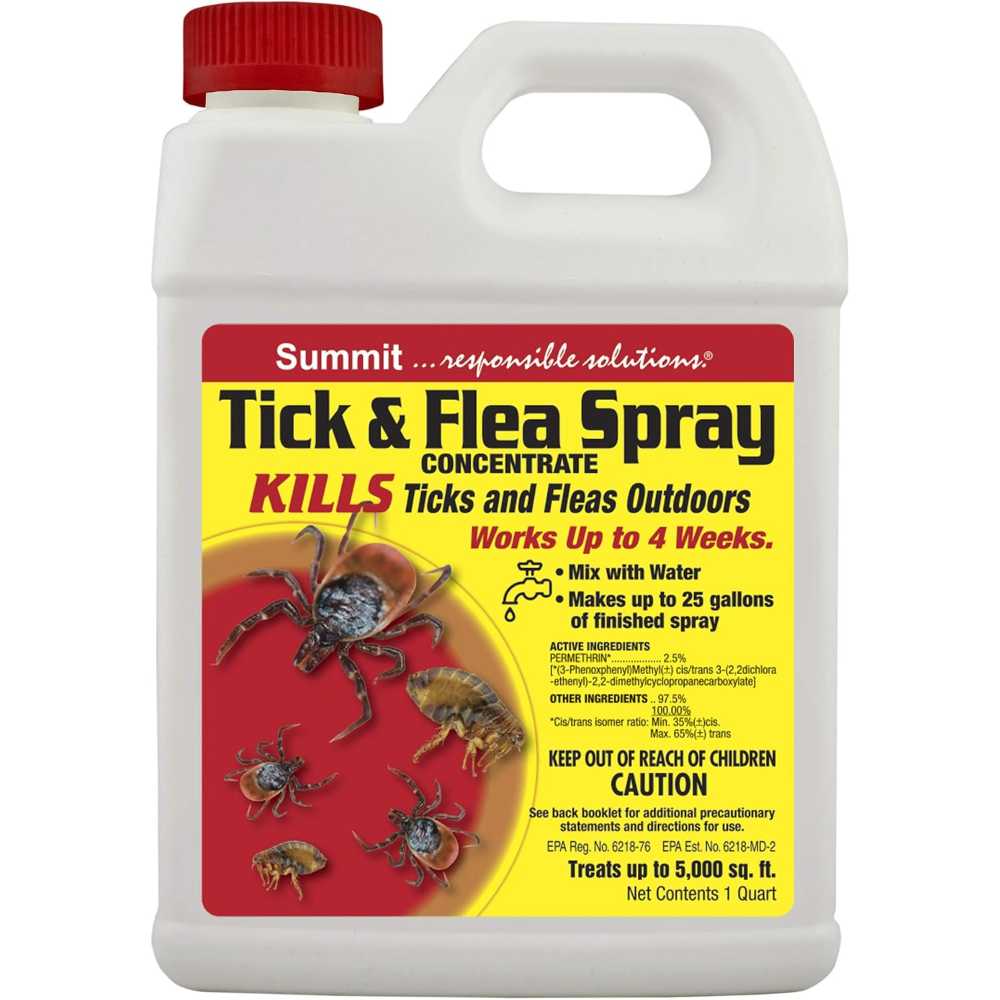 Summit Tick & Flea Spray Concentrate, 32 oz.