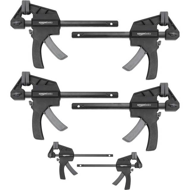 Amazon Basics 6-Piece Trigger Clamp Set