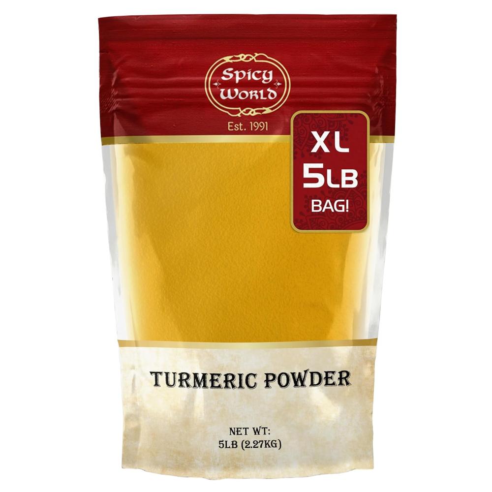 Spicy World Turmeric Powder, 5 lb.