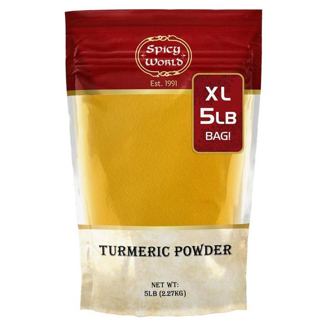 Spicy World Turmeric Powder, 5 lb.