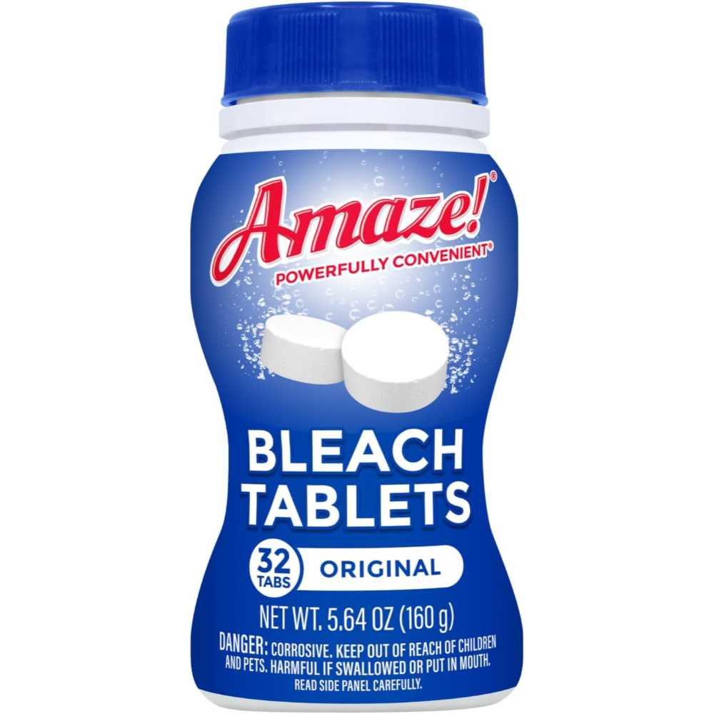 32-Pack Amaze Ultra-Concentrated Bleach Tablets