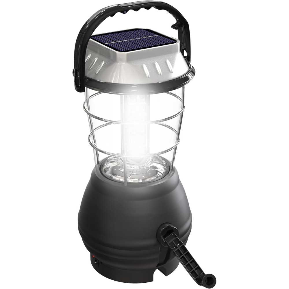 Dynamo Solar Hand-Crank Rechargeable Lantern