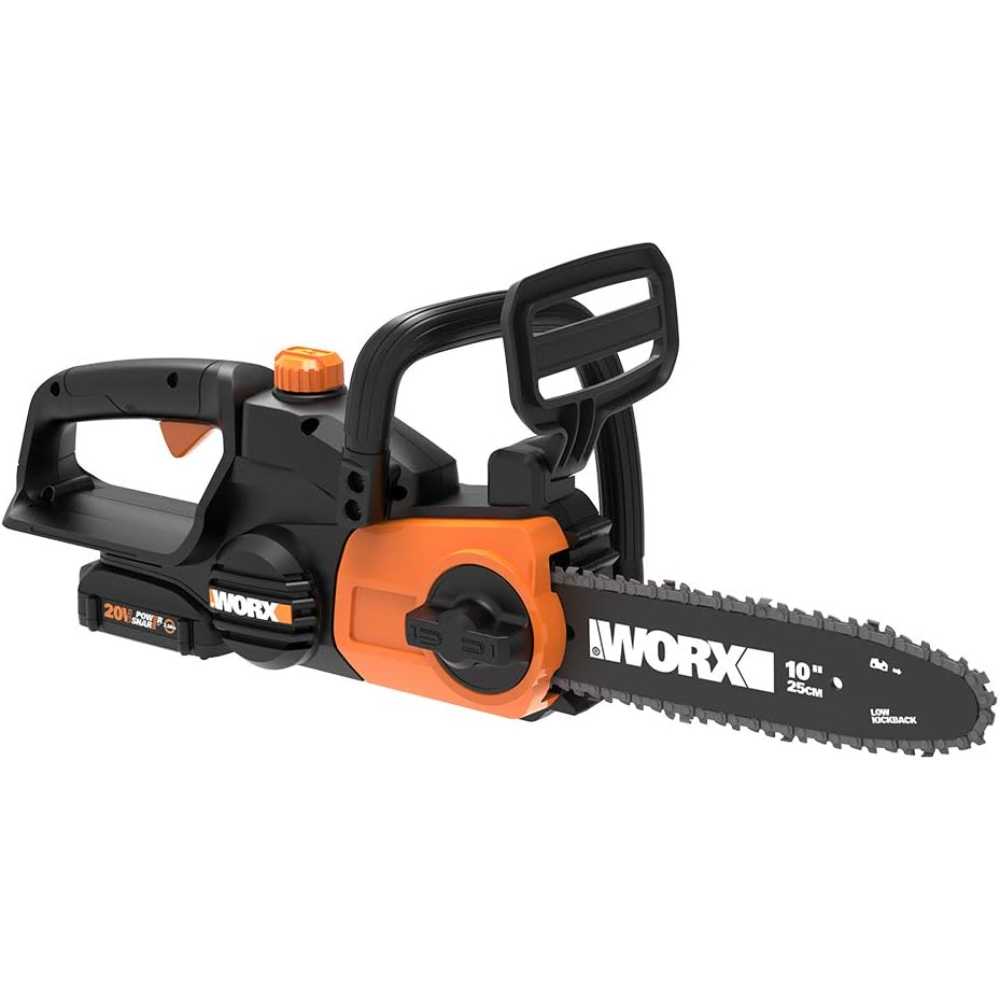 WORX 20V Power Share 10" Cordless Chainsaw w/ Battery & Charger