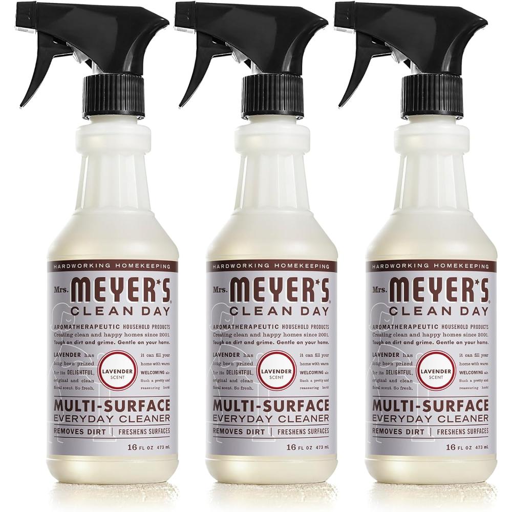 3-Pack Mrs. Meyer's Clean Day All-Purpose Cleaner Spray, 16 oz. (Lavender)
