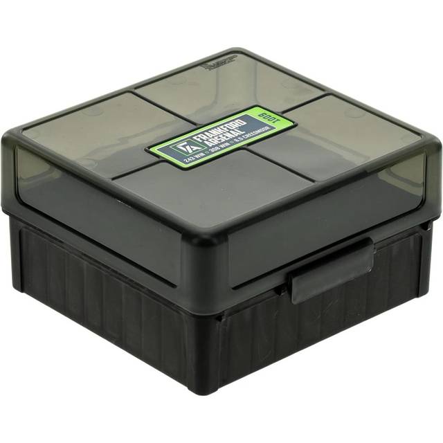Frankford Arsenal 100-Round Hinge-Top Ammo Box (9mm/380 Auto)