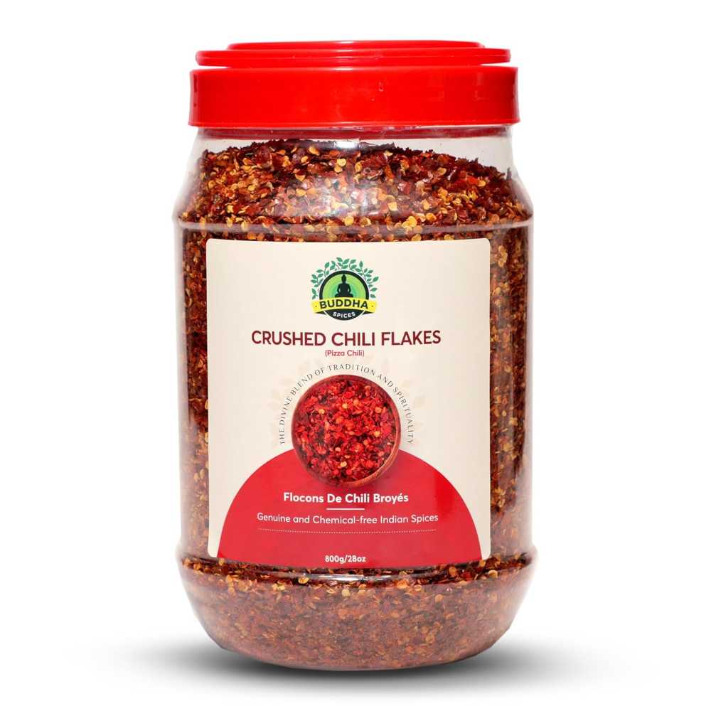 Buddha Spices Crushed Chili Flakes, 28 oz.