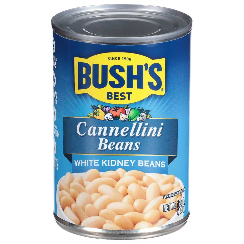 12-Pack Bush's Best Cannellini Beans, 15.5 oz.