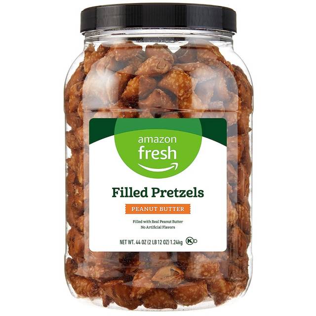 Amazon Fresh Peanut Butter Filled Pretzels, 44 oz.