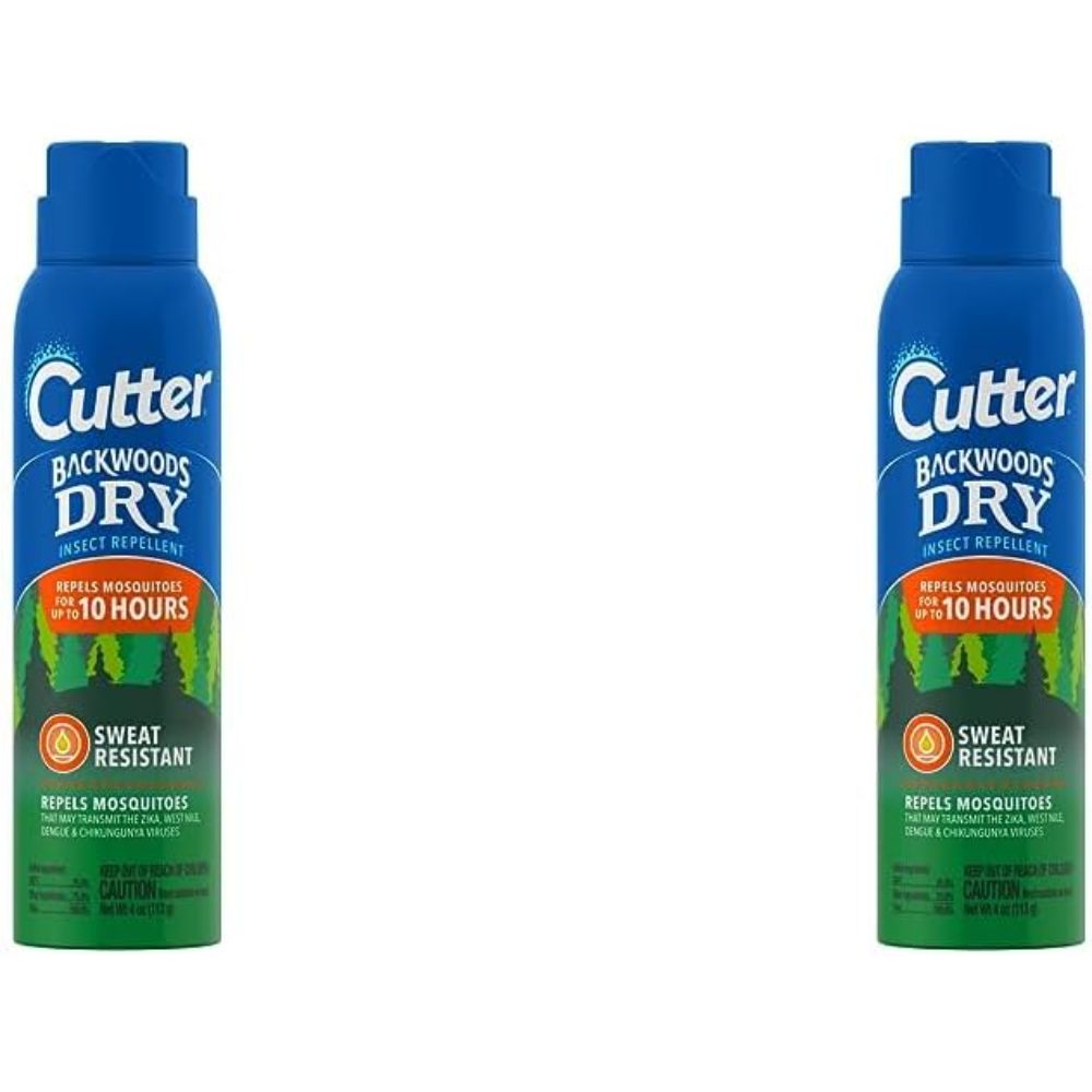 Bundle Deal: 2-Pack Cutter Backwoods Dry Insect Repellent, 4 oz.