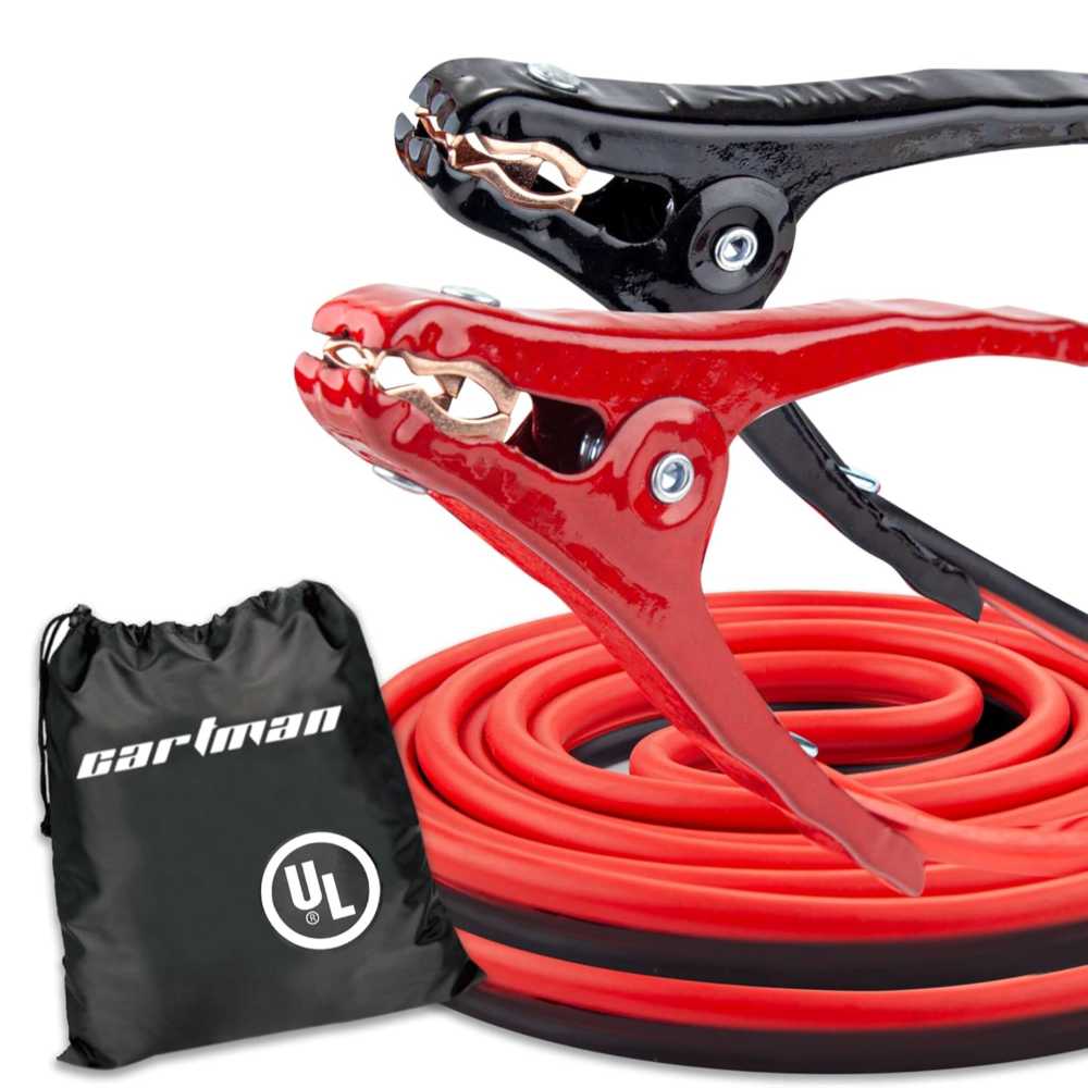 Prime Members: Cartman 10-Gauge 12' Jumper Cables
