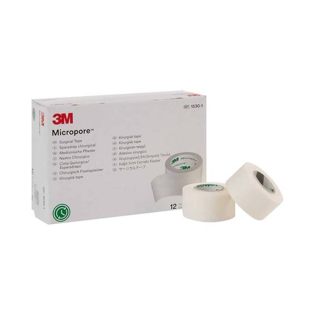 12-Pack 3M Micropore Surgical Tape (1" x 10 yd.)