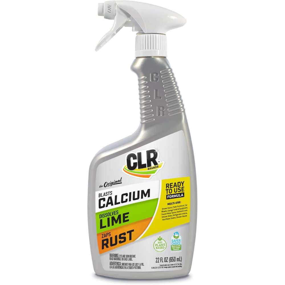 CLR Calcium, Lime & Rust Remover Spray Bottle, 22 oz.