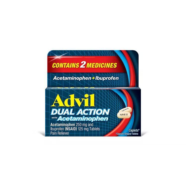 Free Advil Dual Action Acetaminophen/Ibuprofen Pain Reliever Sample