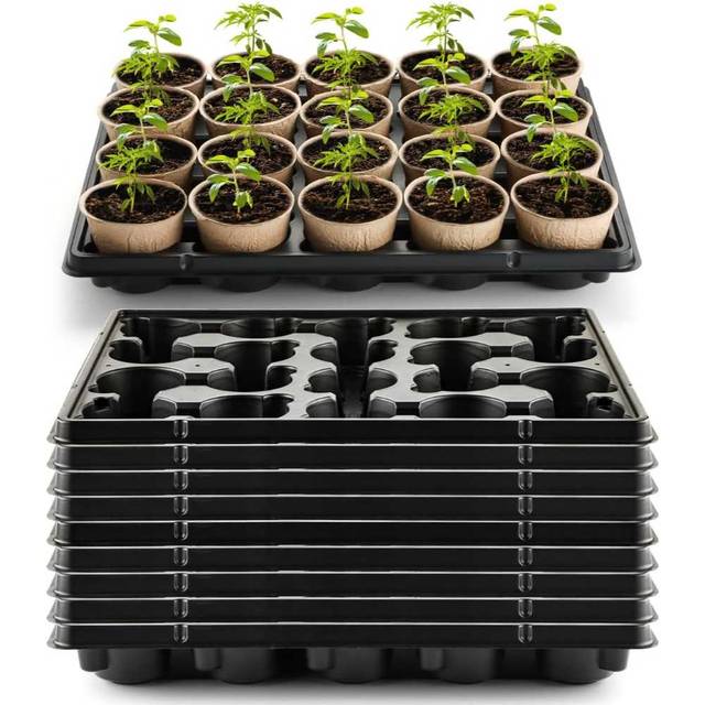 10-Pack RooTrimmer 20-Cell Plant Trays for 3" Nursery Pots